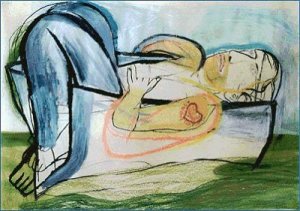 Albert, Prince Consort, 100 x 70 cm, gemengde techniek op papier, particuliere collectie