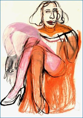 Lilo Wanders, 1997, gemengde techniek op papier, 75 x 105 cm, particuliere collectie